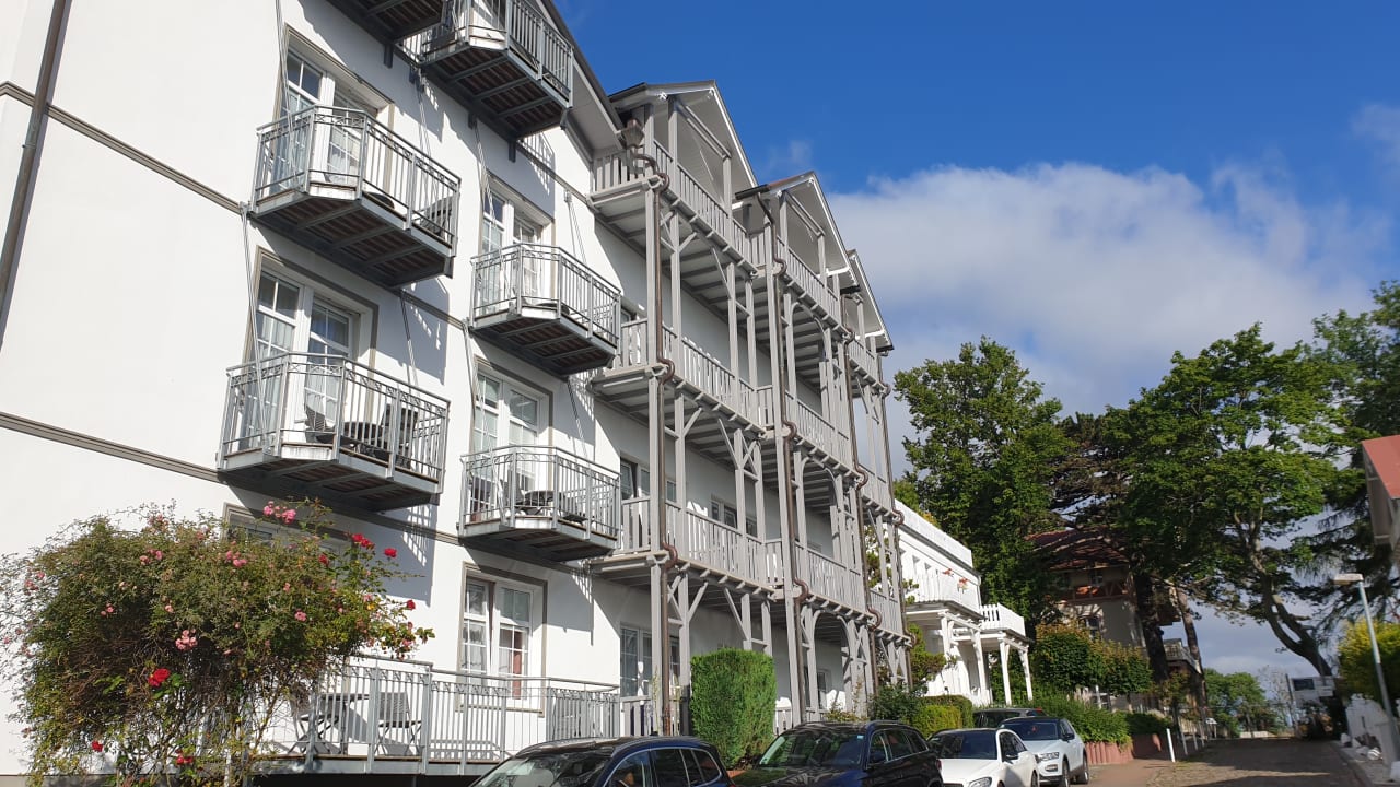 Außenansicht Hotel Stranddistel Rügen