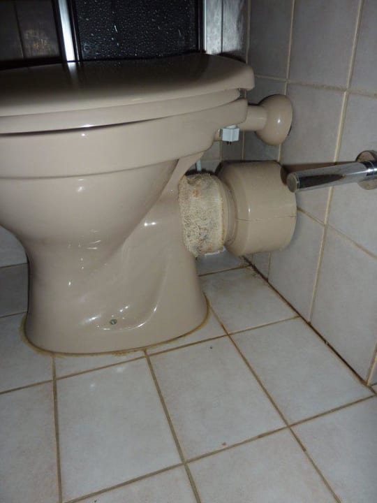 Undichte Toilette Heidehotel Anna