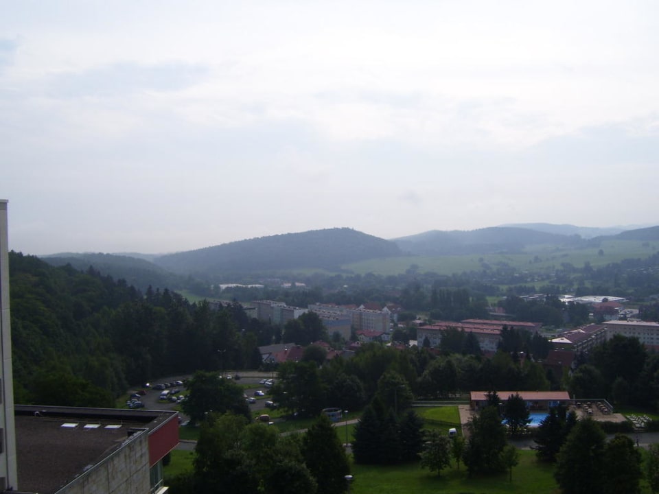 Blick vom Hotel AHORN Berghotel Friedrichroda