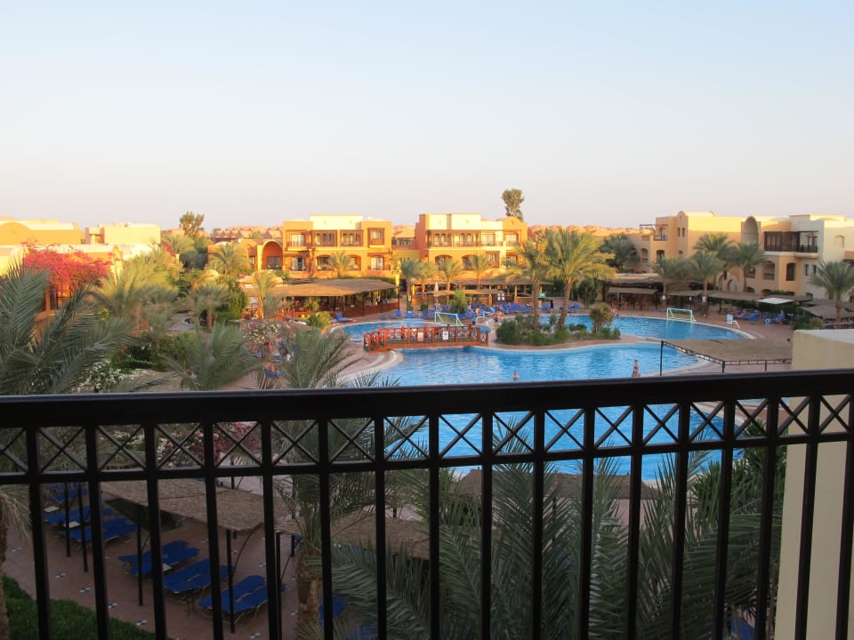 Aussicht vom Balkon Jaz Makadi Saraya Resort