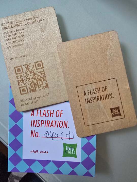 Zimmer ibis Styles Dubai Airport