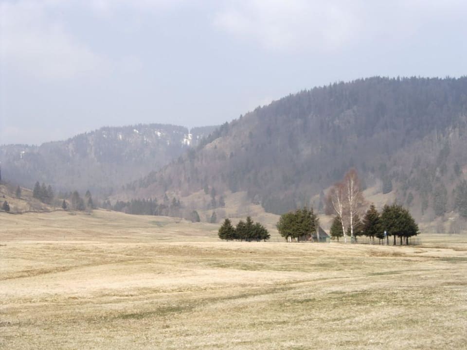 Aussicht auf die Berge Gästehaus Kaiser