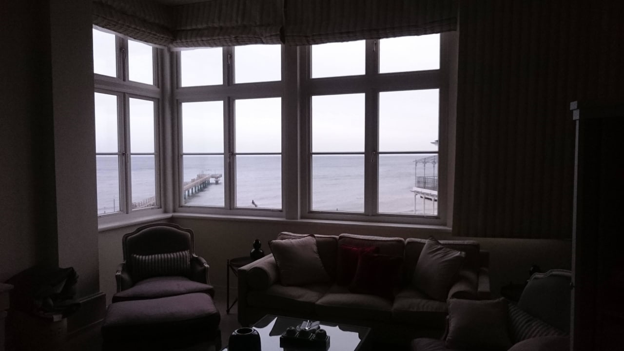 Blick vom Bett aus Grand Hotel Heiligendamm - The Leading Hotels of the World