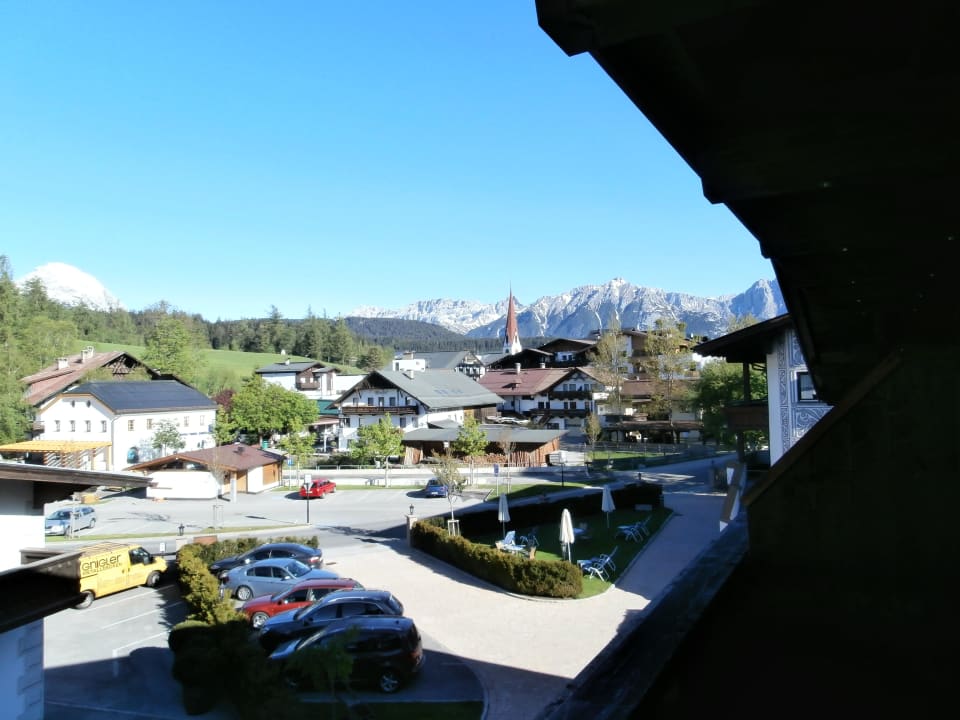 Vie from our balcony Hotel Haymon