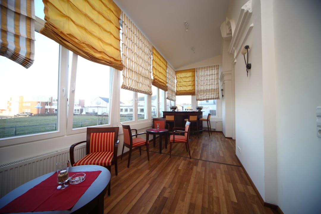 Raucherbereich Strandhotel Hohenzollern