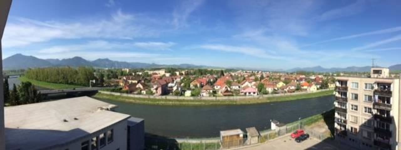 Panorama z okna pokoju Hotel Janosik