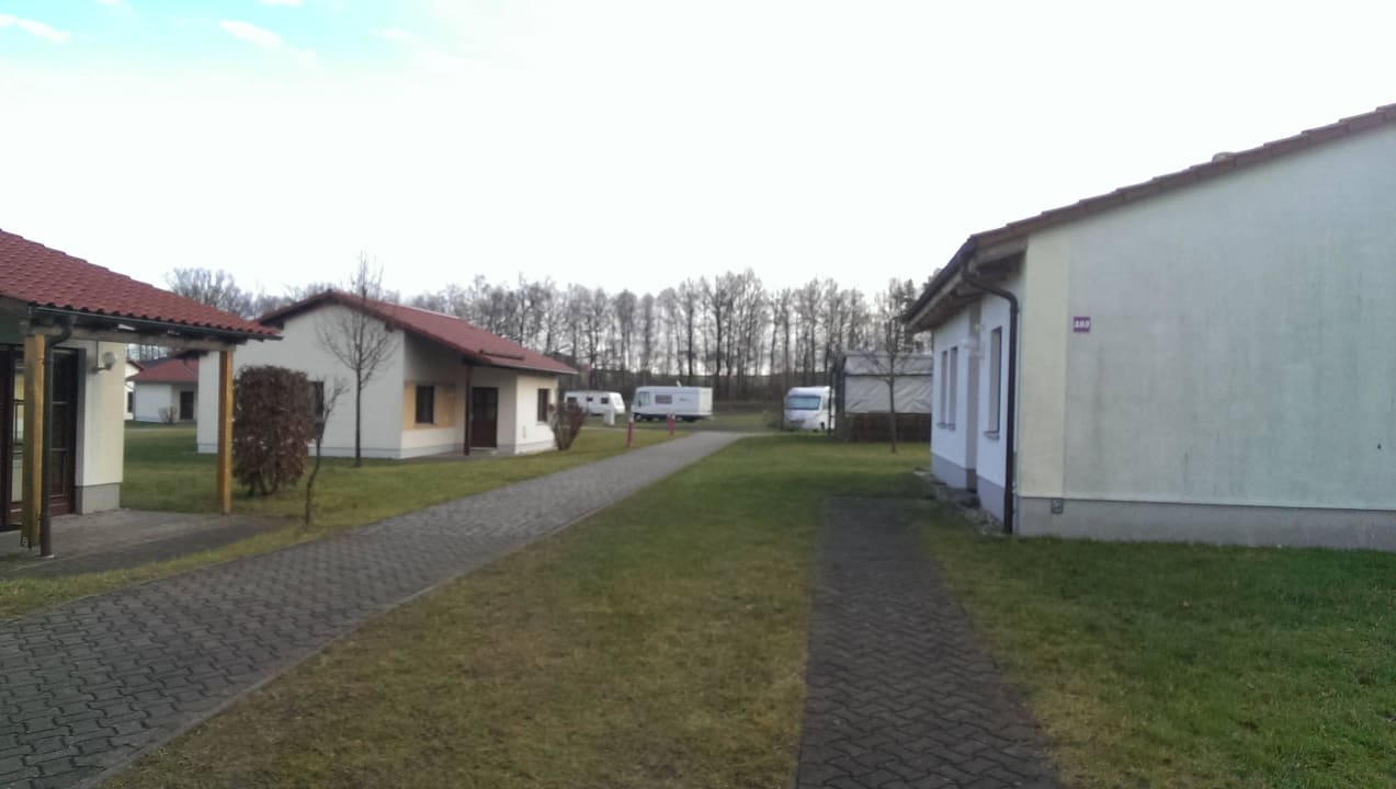 Blick auf den Campingplatz Trixi Park - Familienurlaub im Zittauer Gebirge