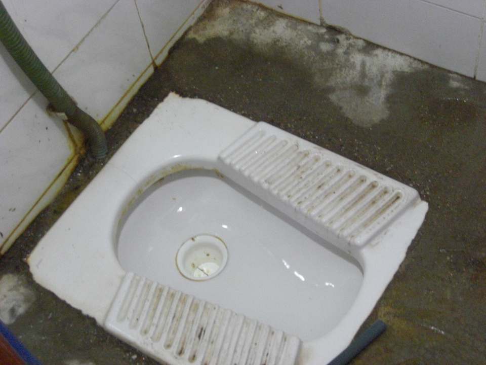 Aussentoilette Leda Beach Hotel