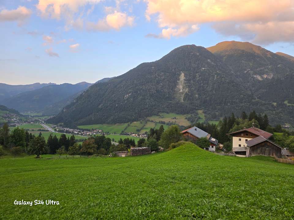 Ausblick Biohof Maurachgut - Urlaub am Bauernhof in Bad Hofgastein