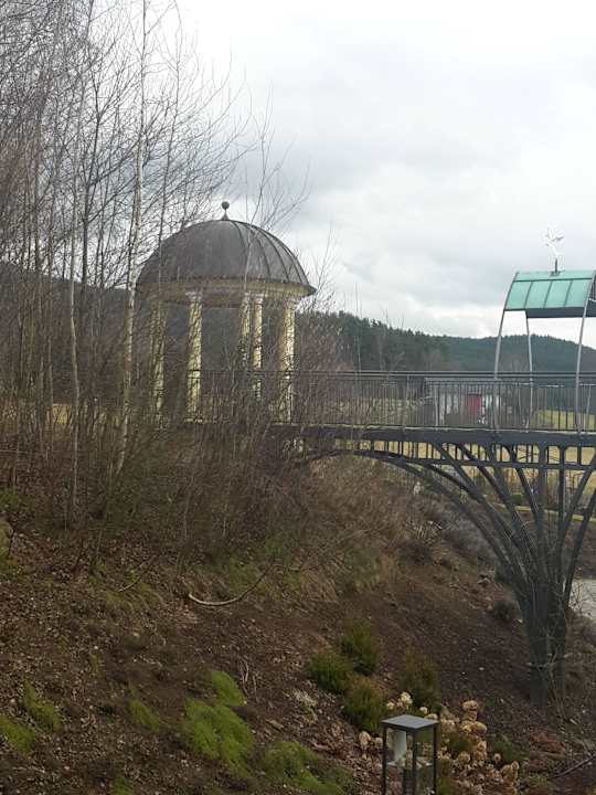 Blick auf "Elfenhain" Spirit & SPA Hotel Birkenhof am Elfenhain