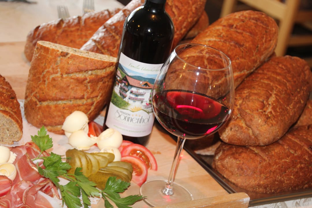 Christian`s hausgemachtes Vollkornbrot! Pension Sonnenhof