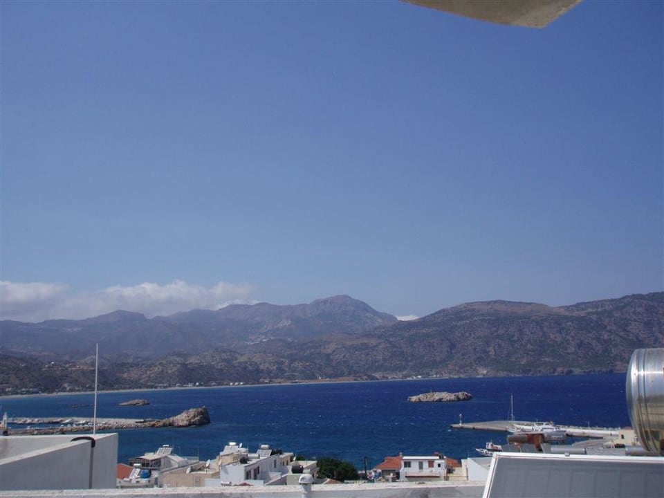 Blick vom Dach Amaryllis Hotel