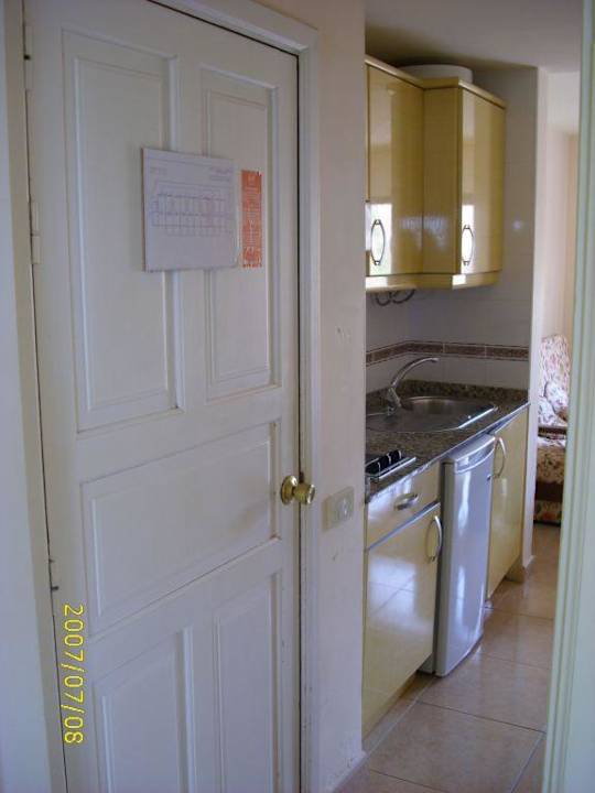 Eingang Hotel Oasis Dunas