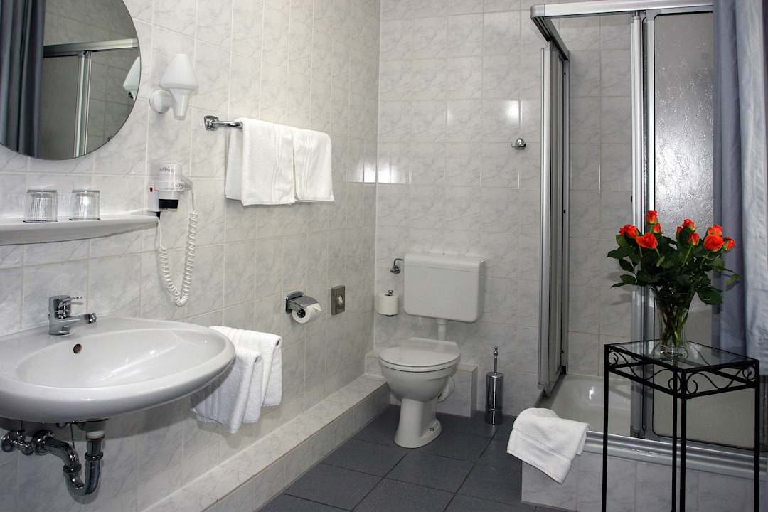 Badezimmer Hotel Union Salzwedel