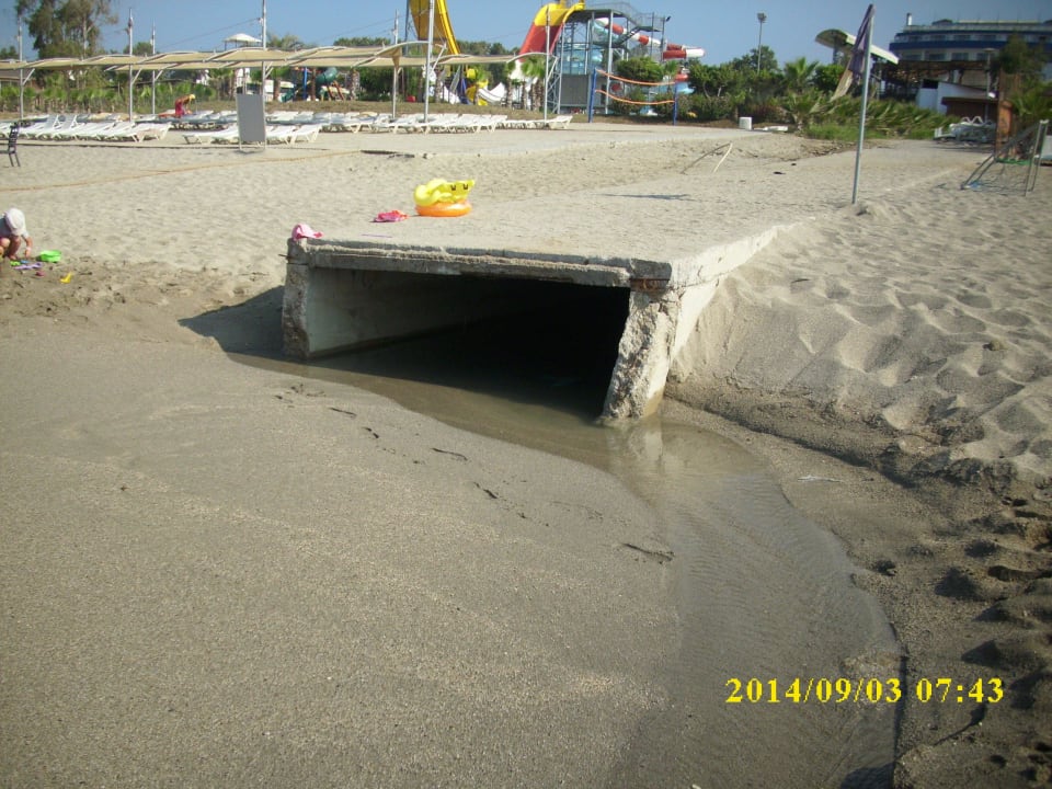 Abwassertunnel Dizalya Palm Garden