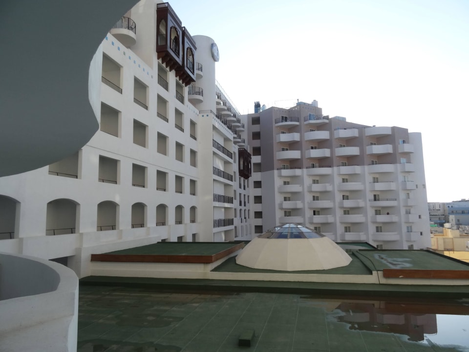 Blick vom Balkon des Zimmers db San Antonio Hotel + Spa