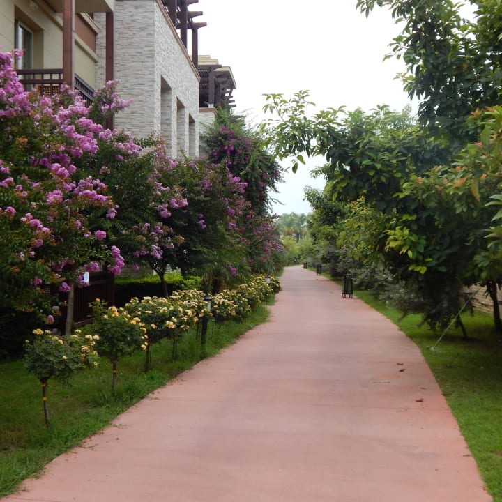 Weg bei den Poolhäusern Sunis Kumköy Beach Resort Hotel & Spa