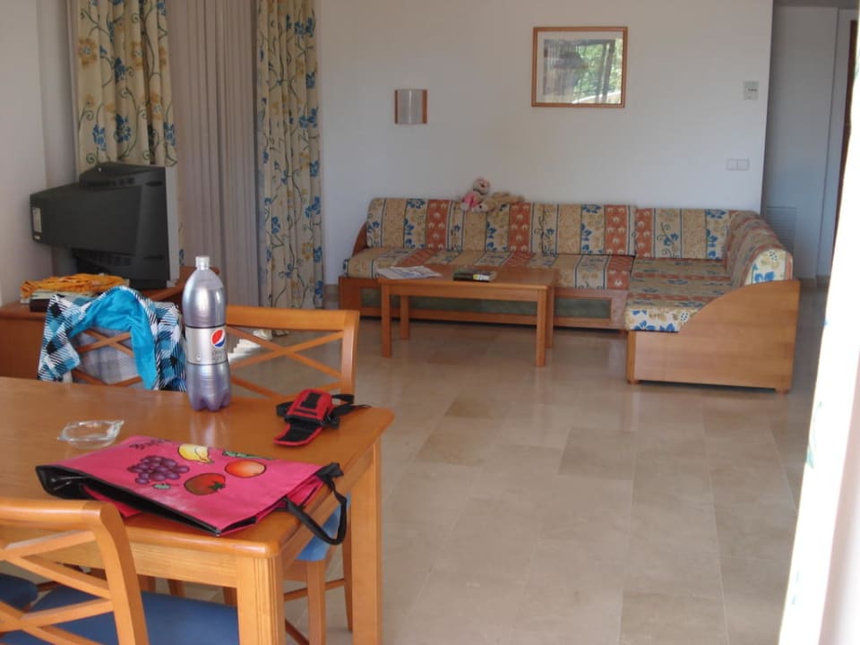Wohnzimmer Apartments Platja Pins