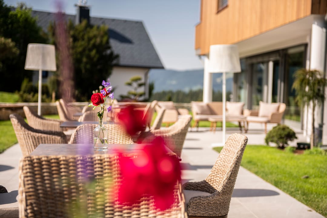 Gartenanlage Dorfhotel Fasching