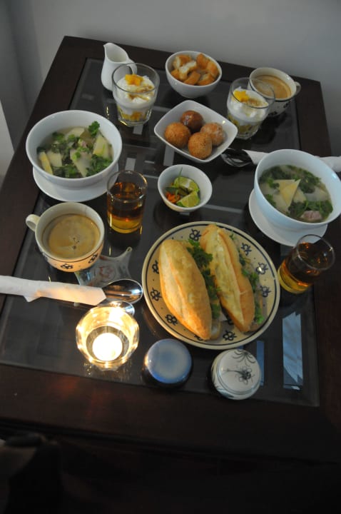Leckeres Frühstück Viethouse Hanoi