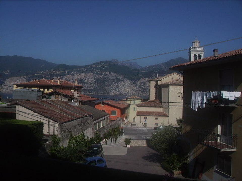 Aussicht vom Balkon Diana