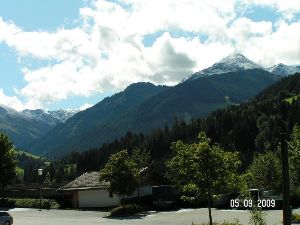 A picture from the apartmentt balcony Gästehaus Weiherhof