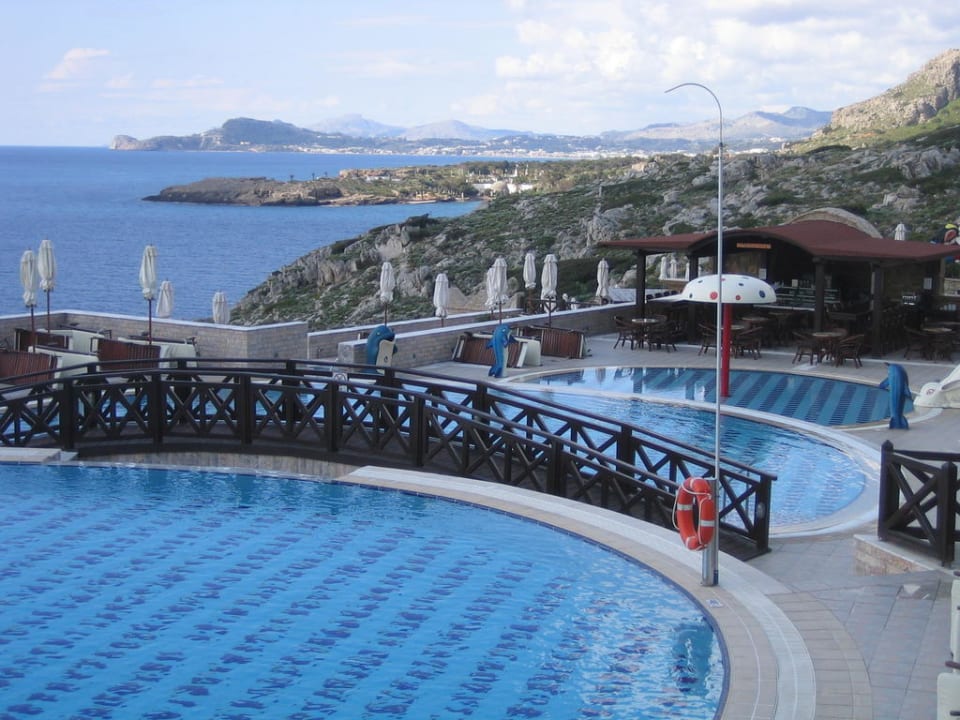 Pools im AI-Bereich Hotel Kalithea Horizon Royal