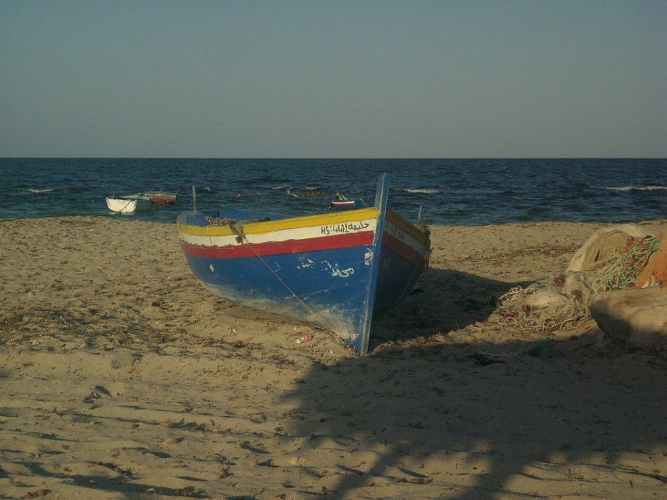 Einheimische Boote Hotel Zarzis