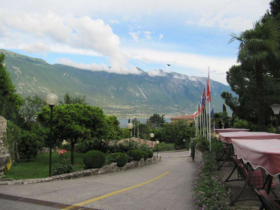 Ausblick vom Hoteleingang Hotel Caravel