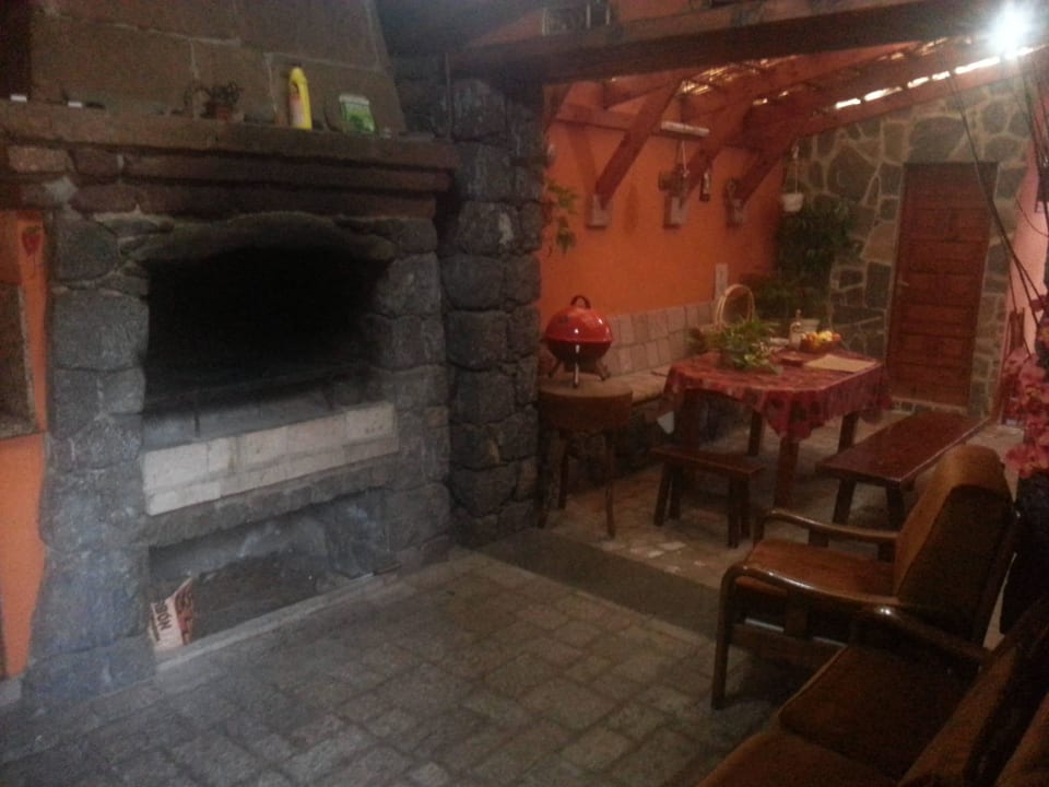 Überdachtes Esszimmer, Ferienhaus Casa el Pinar,  Ferienhaus el Pinar