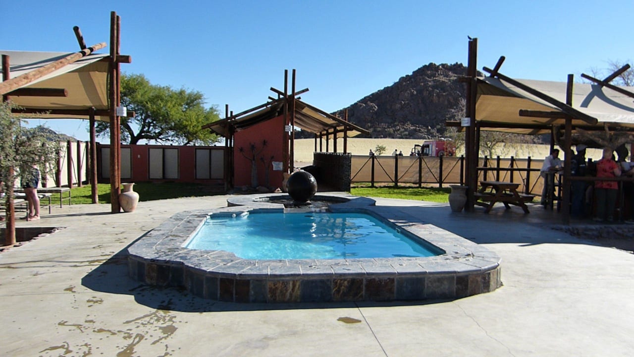 Pool Desert Camp