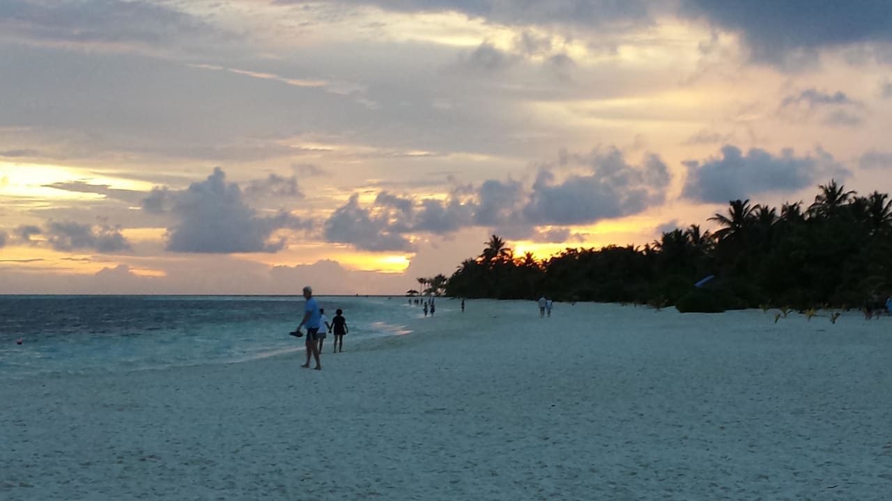 Die schönsten Sonnenuntergänge! Kuredu Island Resort & Spa