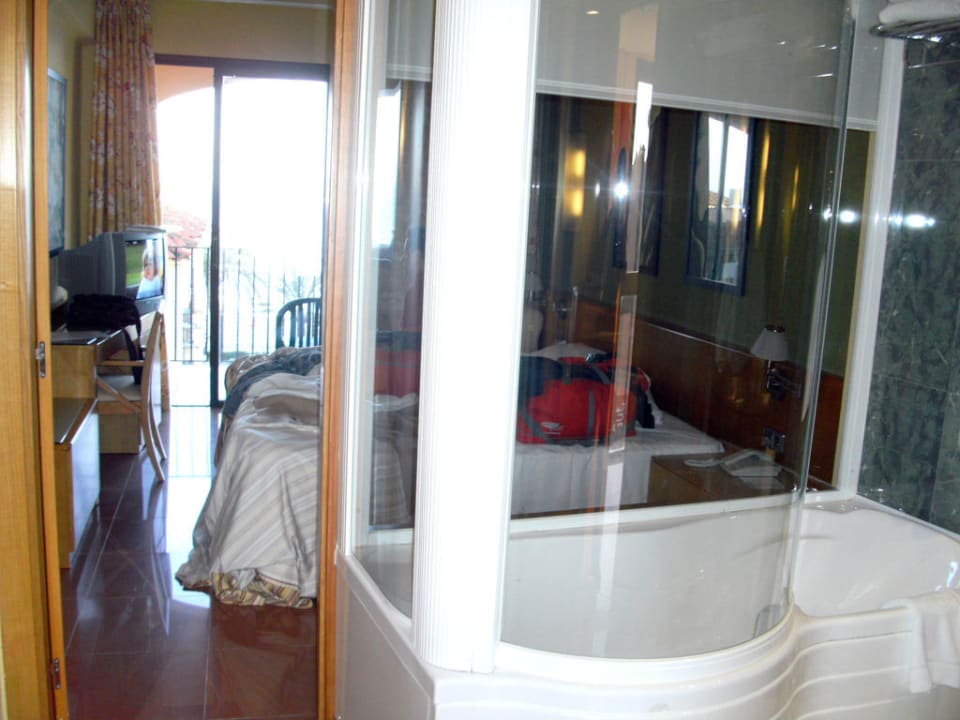 Blick von der Tür aus Myseahouse Flamingo - Adults only