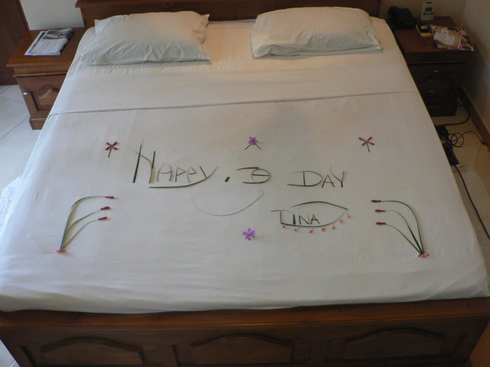 Mein Geburtstagsbett von Pala  Hotel Bentota Village