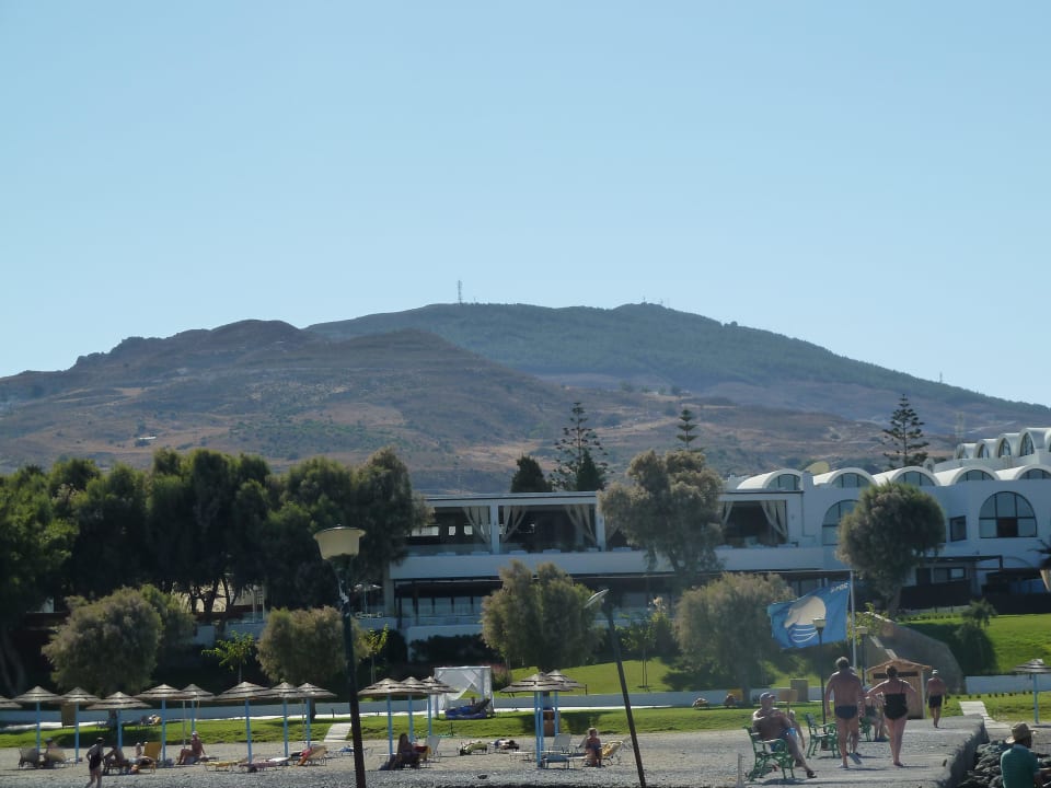 Blick vom Meer aus gesehen TUI BLUE Oceanis Beach and Spa Resort