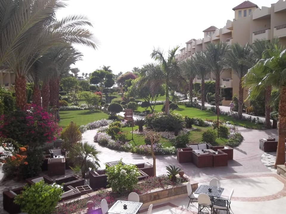 Hier knn man Abends schön gemütlich sitzen,windig Amwaj Beach Club Abu Soma Resort