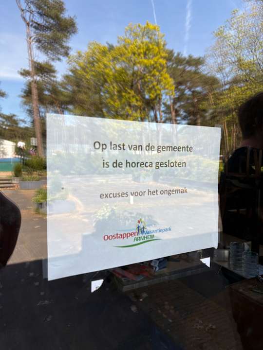 Gastro Oostappen Vakantiepark Arnhem
