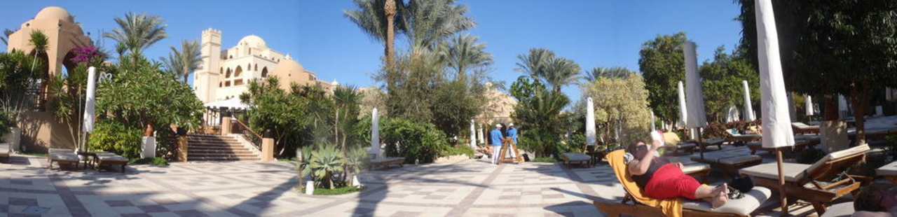 Ein Einblick in die Anlage Makadi Palace