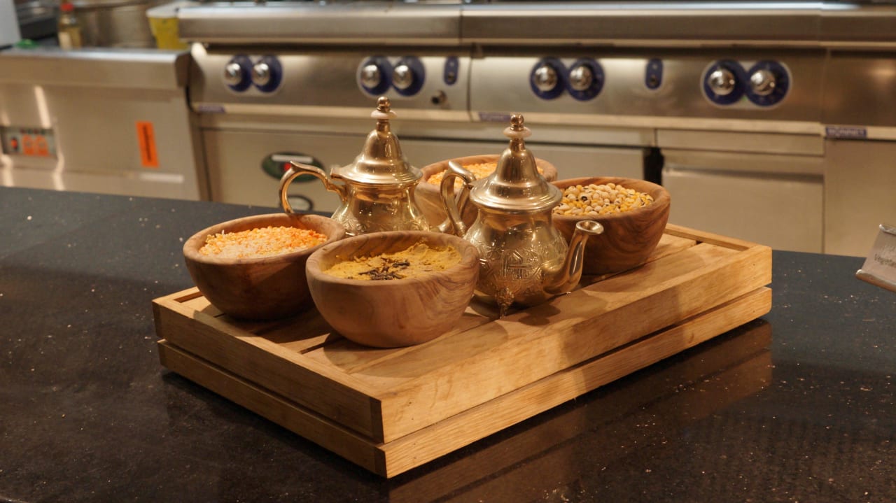 Kleine Auswahl des Abend DoubleTree by Hilton Resort & Spa Marjan Island