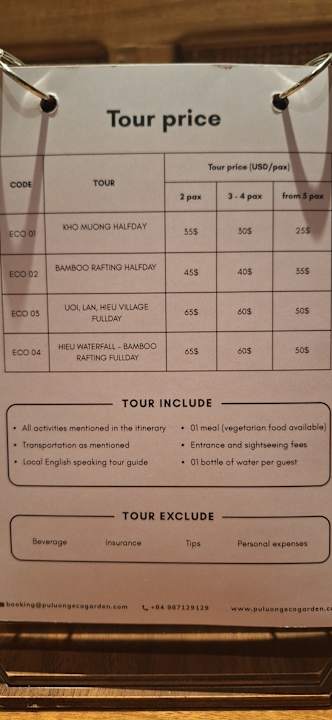 Sport & Freizeit Pu Luong Eco Garden