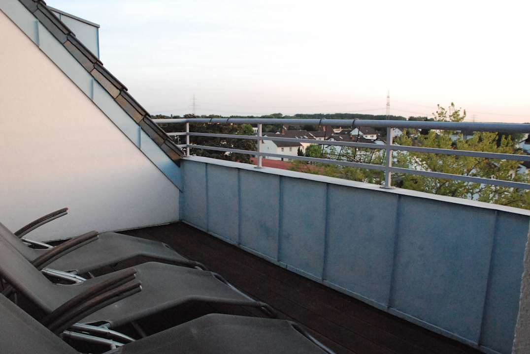 Frischluft Loggia im Saunabereich Hotel Mondial