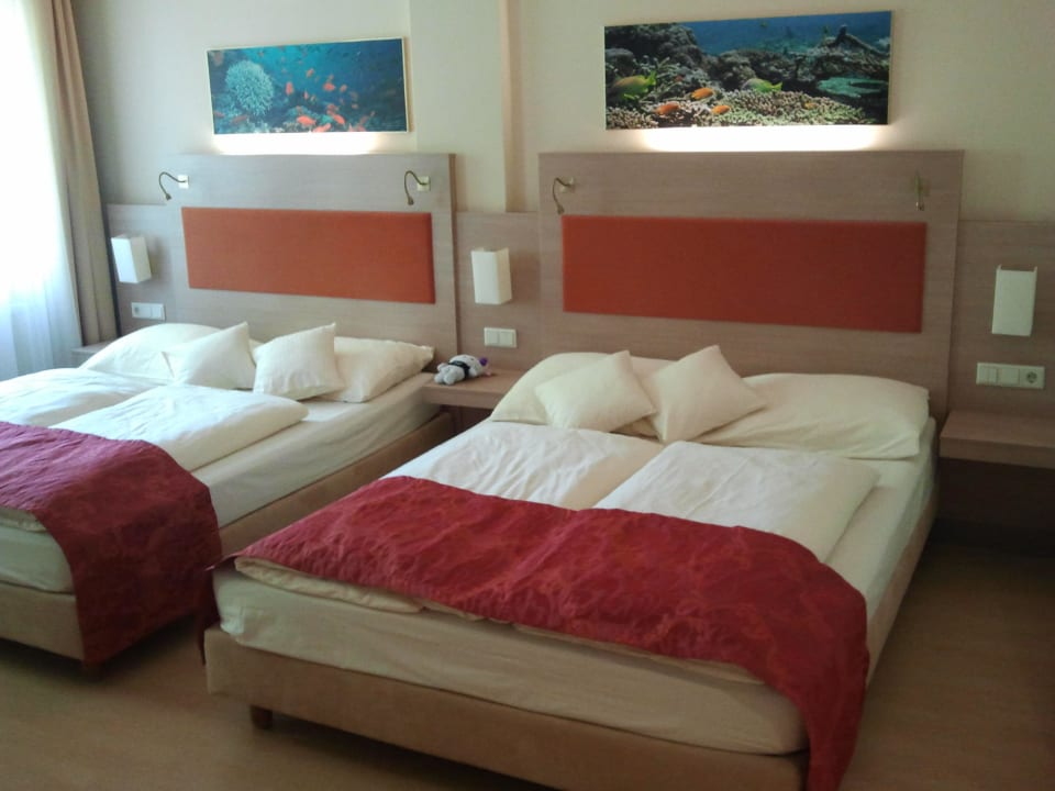 2 Doppelbetten AKZENT Hotel Aufkirchen