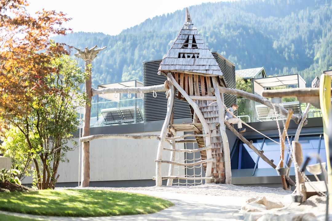 Gartenanlage Alpen Hotel Post