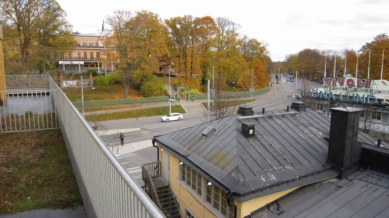 View from the balcony of Abba Gold room #302 Pop House Hotel