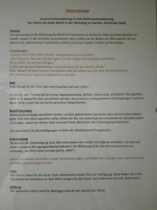 Sonstiges Ferienwohnung Pfaffenlehen