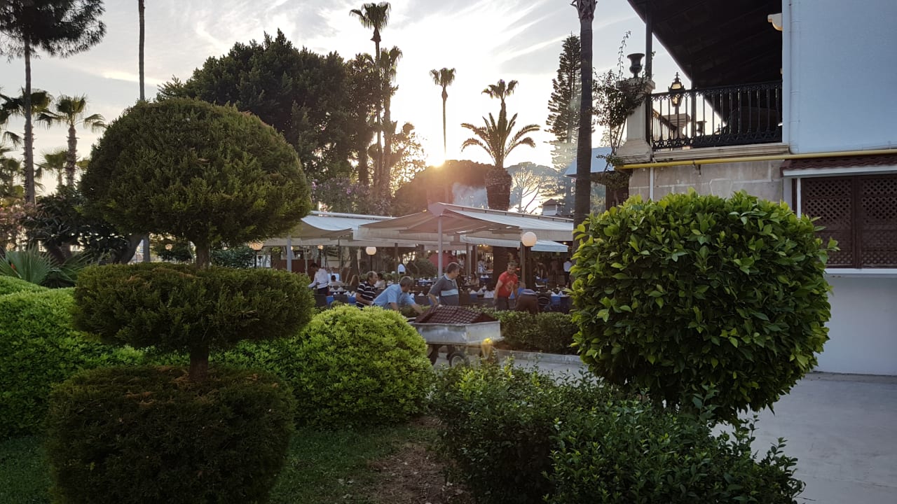 Teil des Außenbereichs Restaurant Labranda Alantur Resort