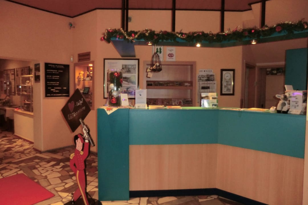 Rezeption Hotel Am Schlossberg