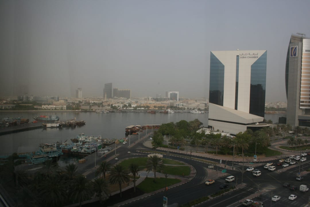 Ausblicke aus unserem Zimmer aus der 6.Etage Golden Sands Hotel Creek