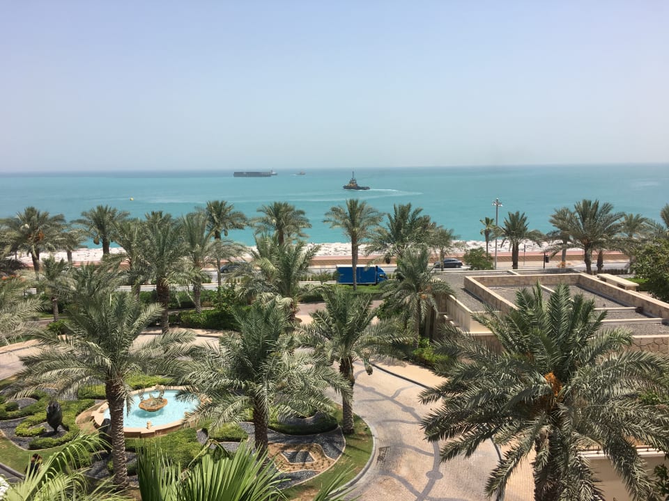 Ausblick Zimmer Meerblick 3. Etage Sofitel Dubai The Palm Resort & Spa