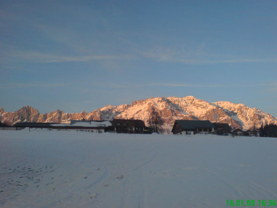 Dachstein am Abend Brandstätterhof